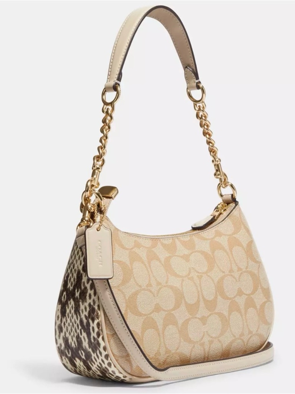 Coach Teri Shoulder Bag In Signature Canvas - Picture 2 of 10